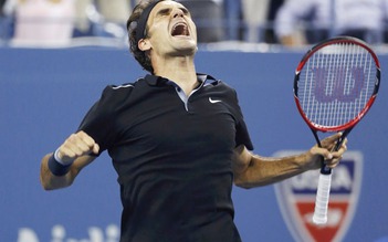Federer thoát hiểm ngoạn mục tại tứ kết Mỹ mở rộng